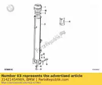 31421454969, BMW, chambre à air, noire, gauche (à partir du 09/1985) bmw  1000 1984 1985 1986 1987 1988 1989 1990 1991 1992 1993 1994 1995 1996, Nouveau