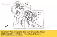 45101KZ9006, Honda, no description available at the moment honda nx 250 1988 1989 1990 1991 1993, New