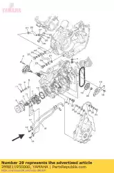 Qui puoi ordinare guarnizione da Yamaha , con numero parte 2MBE11950000: