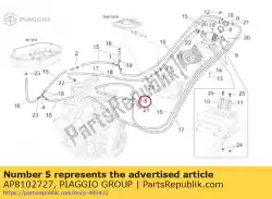 Qui puoi ordinare unione a 3 vie da Piaggio Group , con numero parte AP8102727: