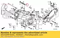 50192MFJD00, Honda, collar c, r. engine hange honda cbr  fa rr rra f hannspree cbr600rr cbr600ra 600 , New