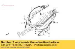 Here you can order the cover set, l. Body (wl) * from Honda, with part number 83550KTF640ZB: