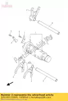 20S185110000, Yamaha, widelec, shift 1 yamaha ajs xj  600 2009 2010 2011 2014 2015 2016, Nowy