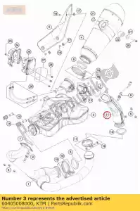 ktm 60405008000 collecteur w. integ. isolation - La partie au fond