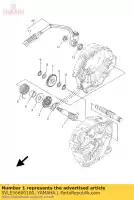 5VLE56600100, Yamaha, kick axle assy yamaha tt r xt yb ybr 125 2005 2006 2007 2008 2009, New