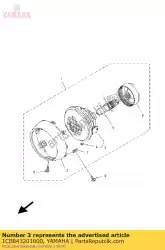 Aqui você pode pedir o conjunto de lente em Yamaha , com o número da peça 1CB843201000: