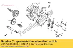 Here you can order the no description available at the moment from Honda, with part number 23422GCC000: