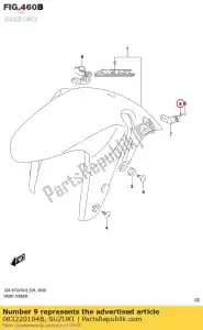 Suzuki 083220104B washer - Bottom side