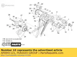 hex schroef van Piaggio Group, met onderdeel nummer AP0941121, bestel je hier online: