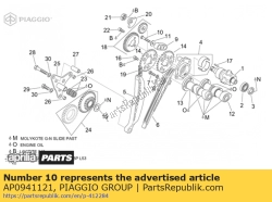 Aprilia AP0941121, Vite esagonale, OEM: Aprilia AP0941121