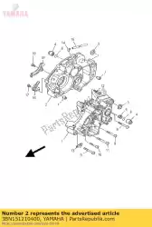 Qui puoi ordinare basamento 2 da Yamaha , con numero parte 3BN151210400: