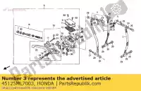 45125ML7003, Honda, slang, voorzijde brk.r honda vfr  f vfr750f 750 , Nieuw