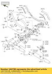 Aquí puede pedir aislador vn1700faf de Kawasaki , con el número de pieza 160730128: