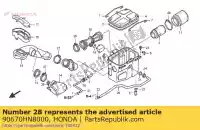 90670HN8000, Honda, Banda, tubo de conexión de aire (70) honda trx 450 650 2003 2004 2005, Nuevo