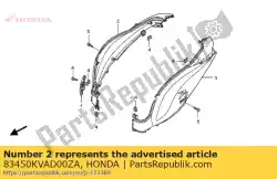 Aqui você pode pedir o conjunto de capa, r. Corpo (wl) * em Honda , com o número da peça 83450KVAD00ZA: