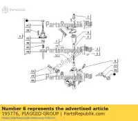 195776, Piaggio Group, dispositivo de desaceleração ape atm200001001, zapt10000 zapt10000, atd1t, atd2t zapt10000, atm2t, atm3t 220 1997 1998 1999 2000 2001 2002 2003 2004 2008 2009 2010 2011 2012 2013 2014 2015 2016 2017 2018 2019 2020 2021 2022, Novo