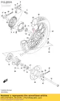 6411007005, Suzuki, cubo, rueda rr suzuki gz marauder  gn tu xtu u xt e gn250e gn125e gz125 gz250 tu125xt volty tu250x 125 250 , Nuevo