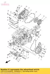 Aquí puede pedir amortiguador 1 de Yamaha , con el número de pieza 23P153160000: