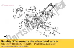 Here you can order the no description available at the moment from Honda, with part number 50210ML4000ZB: