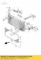 1647024F02, Suzuki, mangueira, óleo clr.lh suzuki gsx hayabusa r ru1 ru2z ru2 se ruz rz gsx1300r gsx1300rz 1300 , Novo