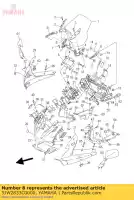 5JW2833C0000, Yamaha, koppeling 1 yamaha fjr 1300 2001 2002, Nieuw