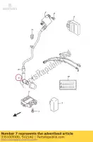 3351009J00, Suzuki, cap assy,spark suzuki address 110 2016, New