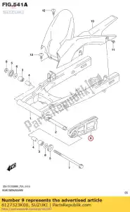 suzuki 6127323K00 buffer, difesa da contatto a catena - Il fondo