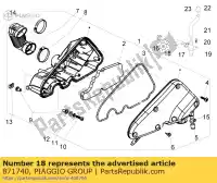 871740, Piaggio Group, Air hose derbi piaggio liberty sonar 150 200 2006 2008 2009, New