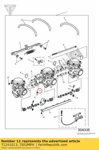 triumph T1241013 t piece - Bottom side