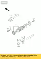 131401066, Kawasaki, fork-shift 4th&top z250-w1 kawasaki estrella 250 1994, New