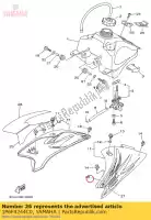 1P6F4244C0, Yamaha, Graphique, réservoir de carburant yamaha ttr50e 50 , Nouveau