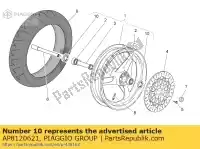 AP8120621, Piaggio Group, Sello de aceite aprilia derbi moto-guzzi  atlantic breva ie climber rambla red rose scarabeo sport city sport city cube sport city street 125 150 200 240 250 280 300 400 492 500 750 1987 1988 1989 1990 1991 1992 1993 1999 2000 2001 2002 2003 2004 2005 2006 2007 2008 2009, Nuevo