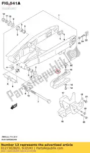 Suzuki 6127302B20 buffer, corrente - Lado inferior