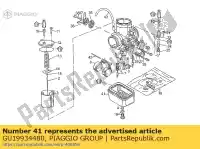 GU19934480, Piaggio Group, Chambre de flotteur en aluminium moto guzzi v t ntx sp targa nevada x strada club c iii pol pa vechiotipo custom florida gt polizia nuovotipo a serie carabinieri vecchio tipo nuovo 350 500 650 750 35 50 65 1 75 2, Nouveau