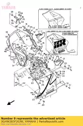 Ici, vous pouvez commander le corps, avant inférieur 2 auprès de Yamaha , avec le numéro de pièce 2GHW283F20JW: