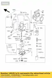 Tutaj możesz zamówić przepustnica zaworu, ca5,5 kx125-m1 od Kawasaki , z numerem części 160250002: