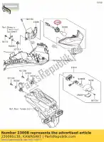 230080138, Kawasaki, zócalo ex300adf kawasaki  ninja z 300 2013 2014 2015 2016 2017 2018, Nuevo