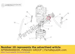 Aquí puede pedir bloquear de Piaggio Group , con el número de pieza AP5RAR000039: