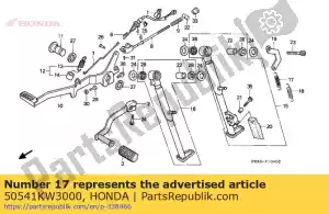 Honda 50541KW3000 mola, suporte lateral - Lado inferior