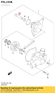 suzuki 1751148G00 albero, pompa dell'acqua - Il fondo