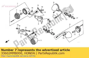 honda 33602MM8000 washer, winker mounting - Bottom side