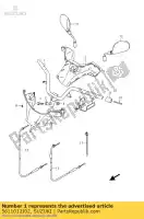 5611012J02, Suzuki, stuur uh125 suzuki uh burgman  a uh125a uh200a 200 125 , Nieuw