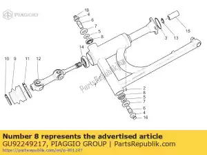 Piaggio Group GU92249217 palier - La partie au fond