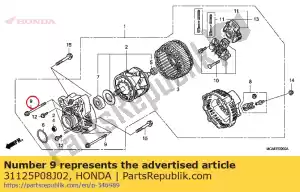 Honda 31125P08J02 ko?nierz ?rubowy - Dół