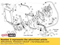 AP9100506, Piaggio Group, Tanque de expansão aprilia  rxv rxv sxv sxv 450 550 2006 2008 2009 2010 2011, Novo