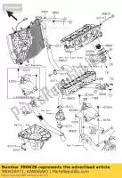 390620071, Kawasaki, slangkoeling, rad. pomp kawasaki zx6rr ninja n zx 6r 6rr 600 , Nieuw