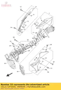 yamaha 1SL2172F0000 painel 2 - Lado inferior