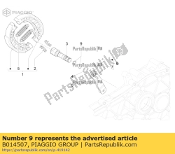 Aprilia B014507, Verpackung, OEM: Aprilia B014507