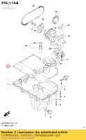 1148901H01, Suzuki, junta, cárter de óleo suzuki gsxr  uf z 30th anniversary moto gp yoshimura special edition 25th gsx r600 r750 gsxr600 gsxr750 750 600 , Novo