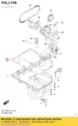 Tutaj możesz zamówić uszczelka, miska olejowa od Suzuki , z numerem części 1148901H01: